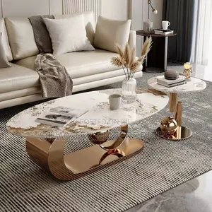 Executive High Quality Marble Top Center Table