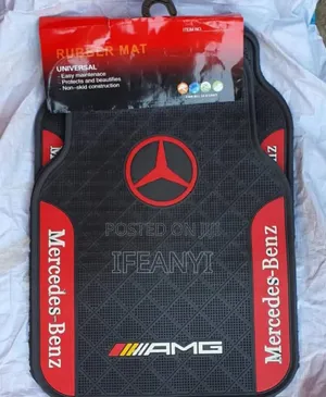 Mercedes Benz Logo Foot Mat