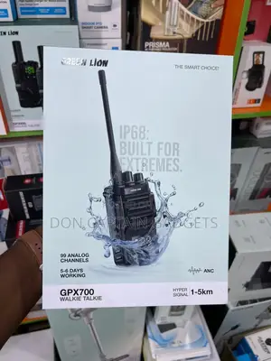 Green Lion Gpx700 Walkie Talkie ( Walking Talking ) 1-5km