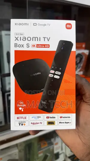 Xiaomi Tv Box S 4k 3rd Gen Streaming Device