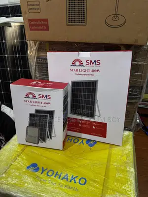 400w Sms Solar Flood Light (Star Light) In Stock.