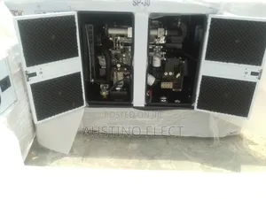 White Sp Soundproof Generator