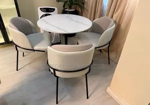 Set of Dining Table and Three Seaters