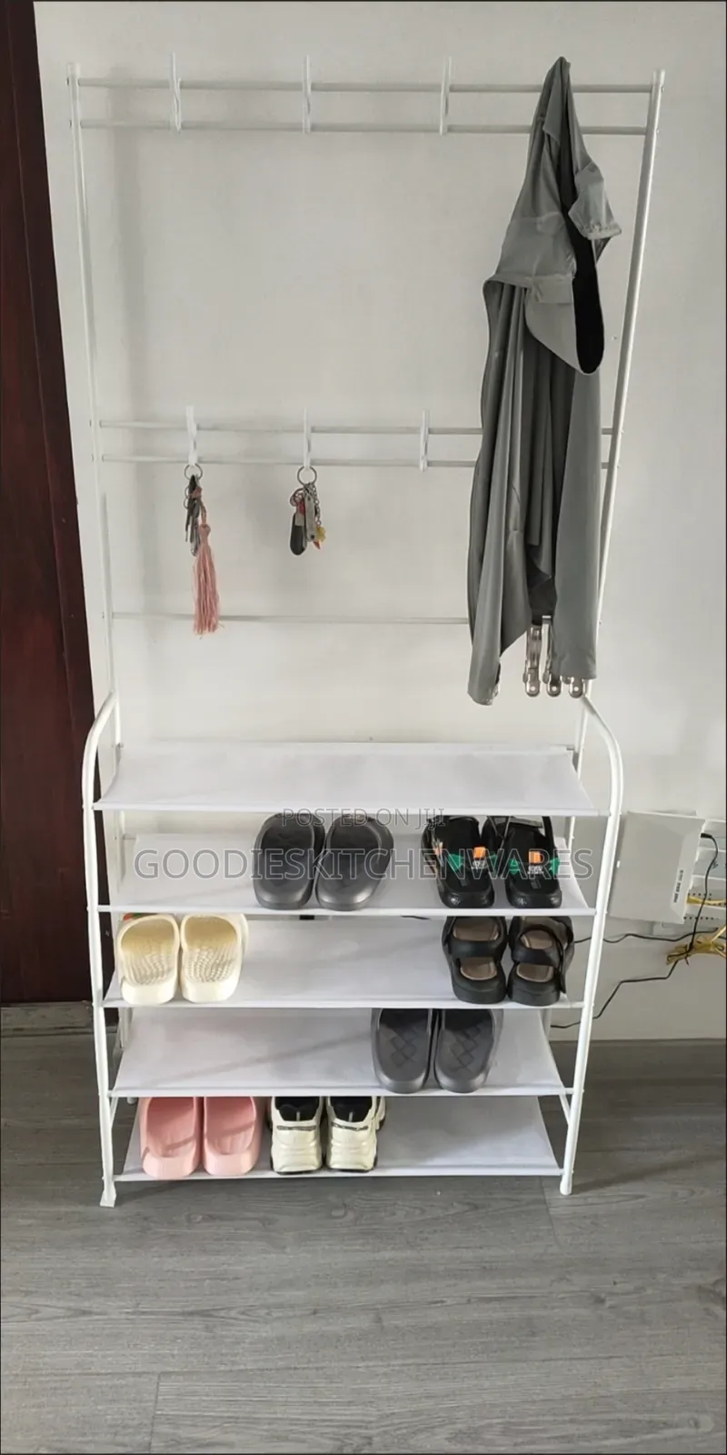 Shoe and Hat Rack