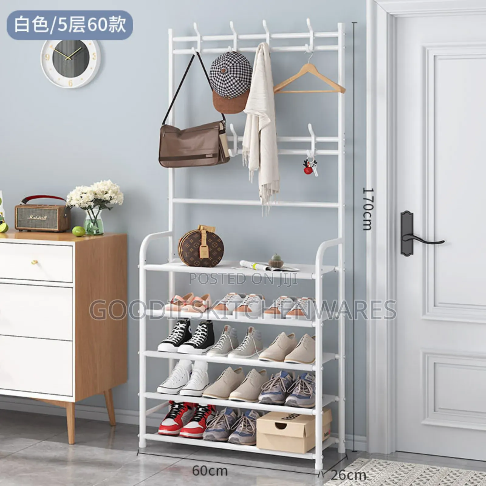 Shoe and Hat Rack
