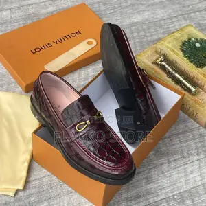 Original Louis Vuitton Loafers Shoes