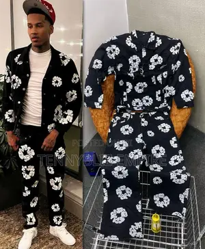 Latest Luxury Denim Tears Jeans Up and Down Combo
