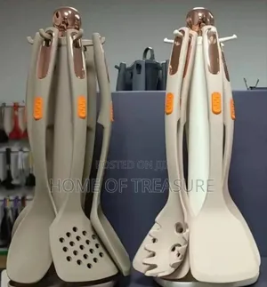 Silicone Spoon Set With Stand