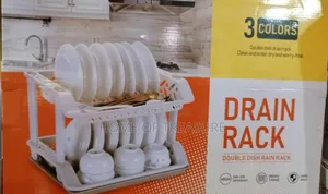 Double Dish Drain Rack