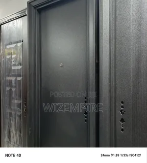 Black Extra Height 3ft Steel Doors Available