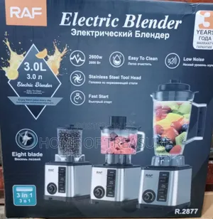 3-in-1 Raf 3.0 L Electric Blender 2600watts