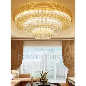 Modern Large Crystal Ceiling Lights