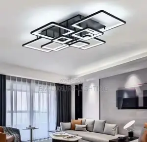 Square Led Chandelier Lamp