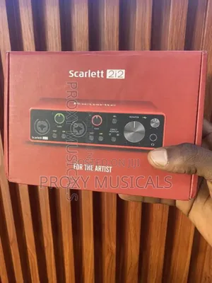 Scarlett 2i2 Focusrite Soundcard
