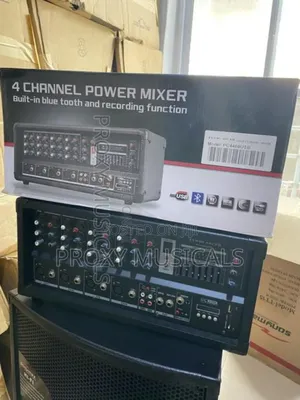 4 Channels Mixer Amplifier