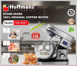 Hoffman's Stand Mixer 12litre Hm 8081