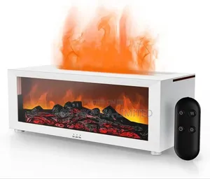 Fireplace Diffuser Humidifiers Table Top Frame Fragrance