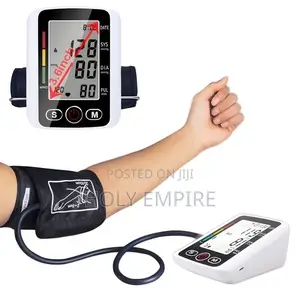 Arm Blood Pressure Monitor LCD Pressure Sensor Monitor Bp