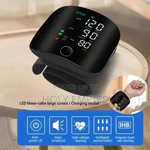 Abx Led Wrist Blood Pressure Monitor Broadcast Rechargeable