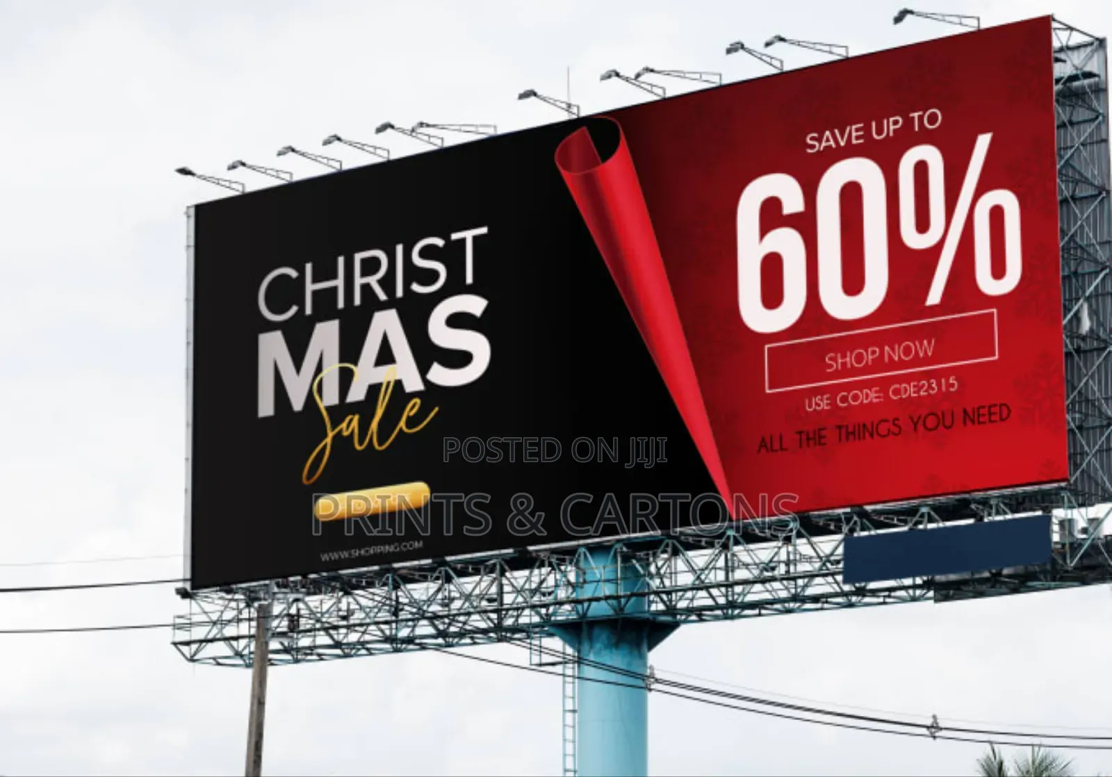 Custom Printed Reflex Banner. 00