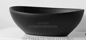 020 Black Egg Shape Counter Top
