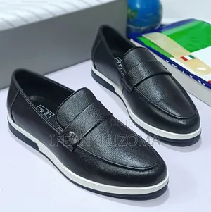 Robert Serpentine Leather Loafers Shoe