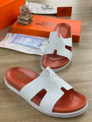 New Design Hermes Men's Pam Slippers
