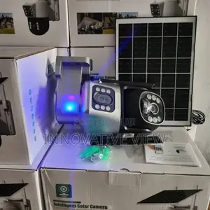 PTZ V389 Pro Security Solar Dual Lens Camera