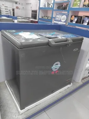 259 Inverter Chest Freezer Silver Haier Thermocool