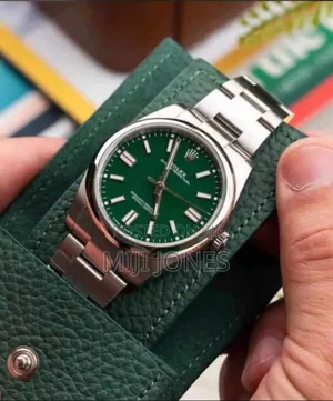 "Luxury Replica Rolex Silver Watch"