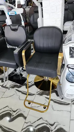 Gold Salon Styling Chair