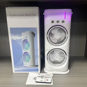 New Style Dual Desktop Portable Rechargeable Air Cooling Fan