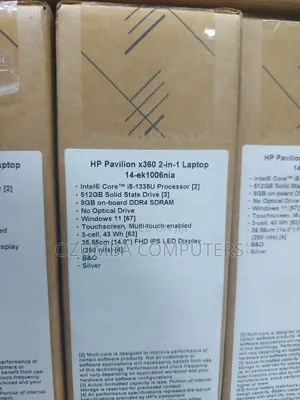 New Laptop HP Pavilion 14 8GB Intel Core I5 SSD 512GB