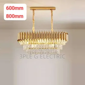 Long Crystal Chandelier 600mm