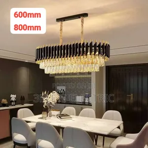 Long Crystal Chandelier Size 800mm