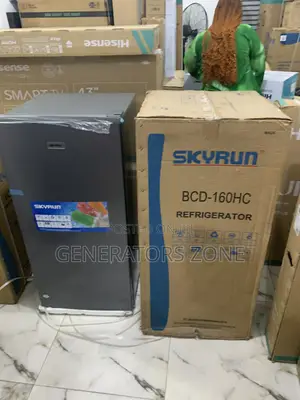 Spacious Fridge + Freezer – Skyrun BCD-160hc