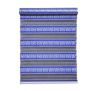 Blue Versace Color Day and Night Window Blind