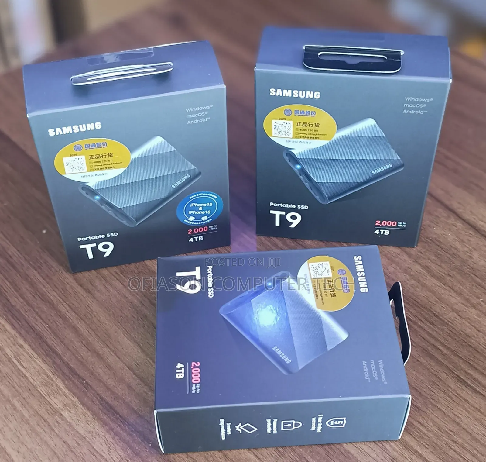 Samsung T9 4tb Portable SSD