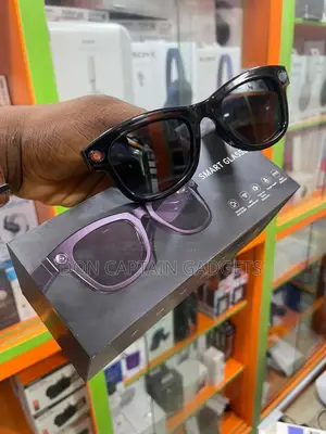 Smart Glasses With Camera and Video ( Black Lens )