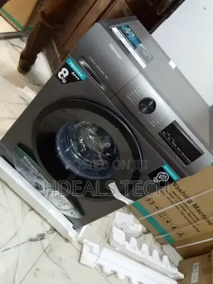 Hisense Inverter Front Load Washer – 8kg Capacity,Quick Wash