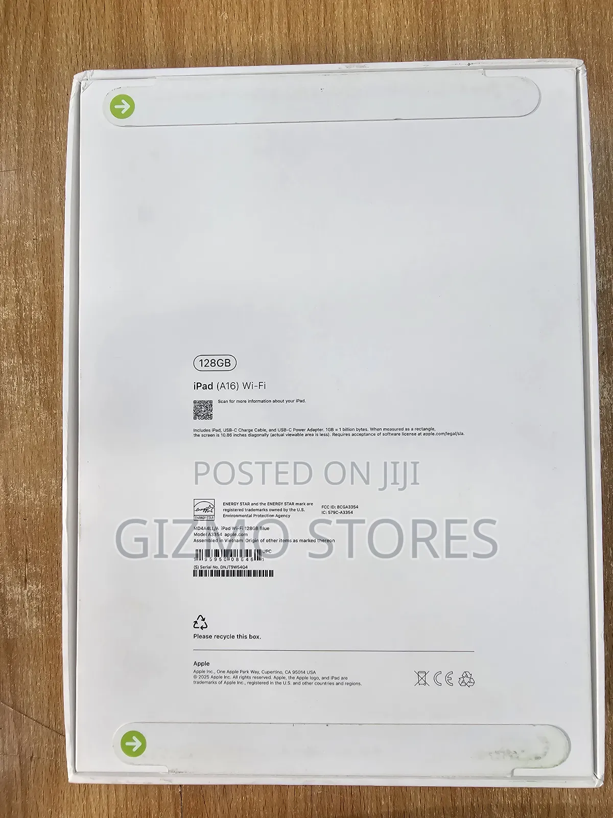 New Apple iPad (2025) 128 GB Silver
