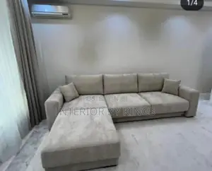 Luxury L-Shaped Sofa Can Be Made in Colors of Your Choice