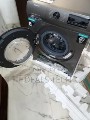 Wash Smarter With Hisense 8kg Front Load Washing Machine