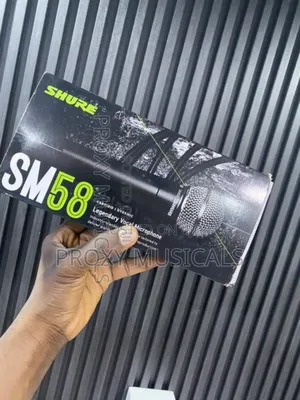 Shure Sm58 Cardioid Dynamic Wired Microphone