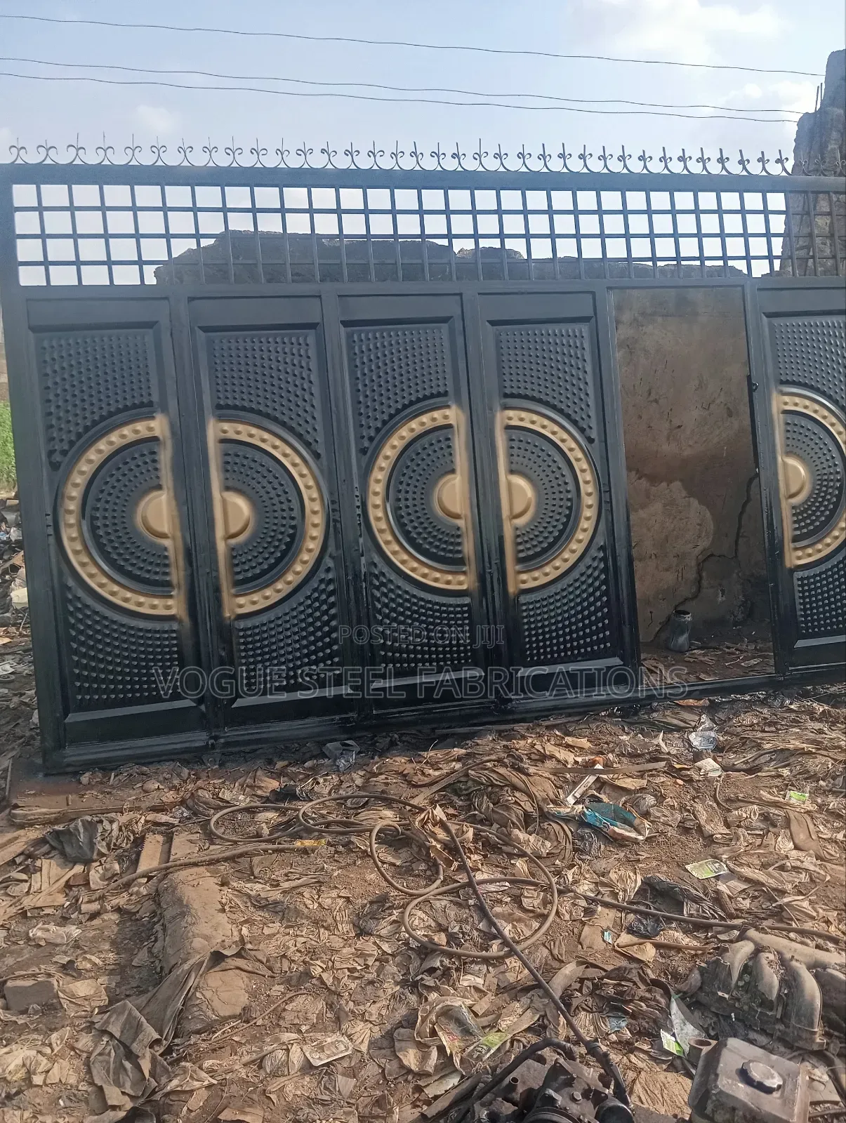 Sliding Iron Gate