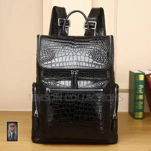 New Brand Genuine Leather Bag Crocodile Belly Skin