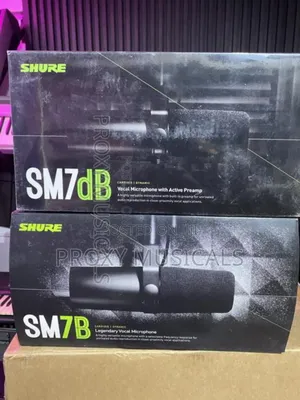 Shure Sm7db Dynamic Vocal Microphone With Built-in Preamp