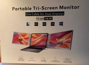 14" Triple Portable Laptop Monitor - S400 Screen Extender