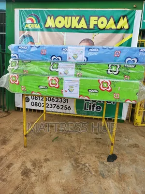 Premium Quality,Durable Mouka Foam Flora Mattress 6 X 6 X10