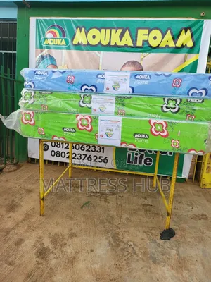 High Quality Durable Mouka Foam Mattress 6x4.5x12